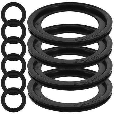 jojofuny 10pcs Rv Toilet Silicone Sealing Gasket Kit 68mm Inner Diameter Camper Toilet Bowl Replacement Seal Compatible with Rv Waste Plumbing