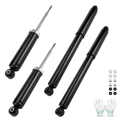 KAX Complete Strut Assembly & Shock Absorber 37140, 37220 for Dodge Dakota 1997-2004,Dodge Durango 1998-2003 Front+Rear Suspension Kit Struts and Shocks Assembly 4pcs