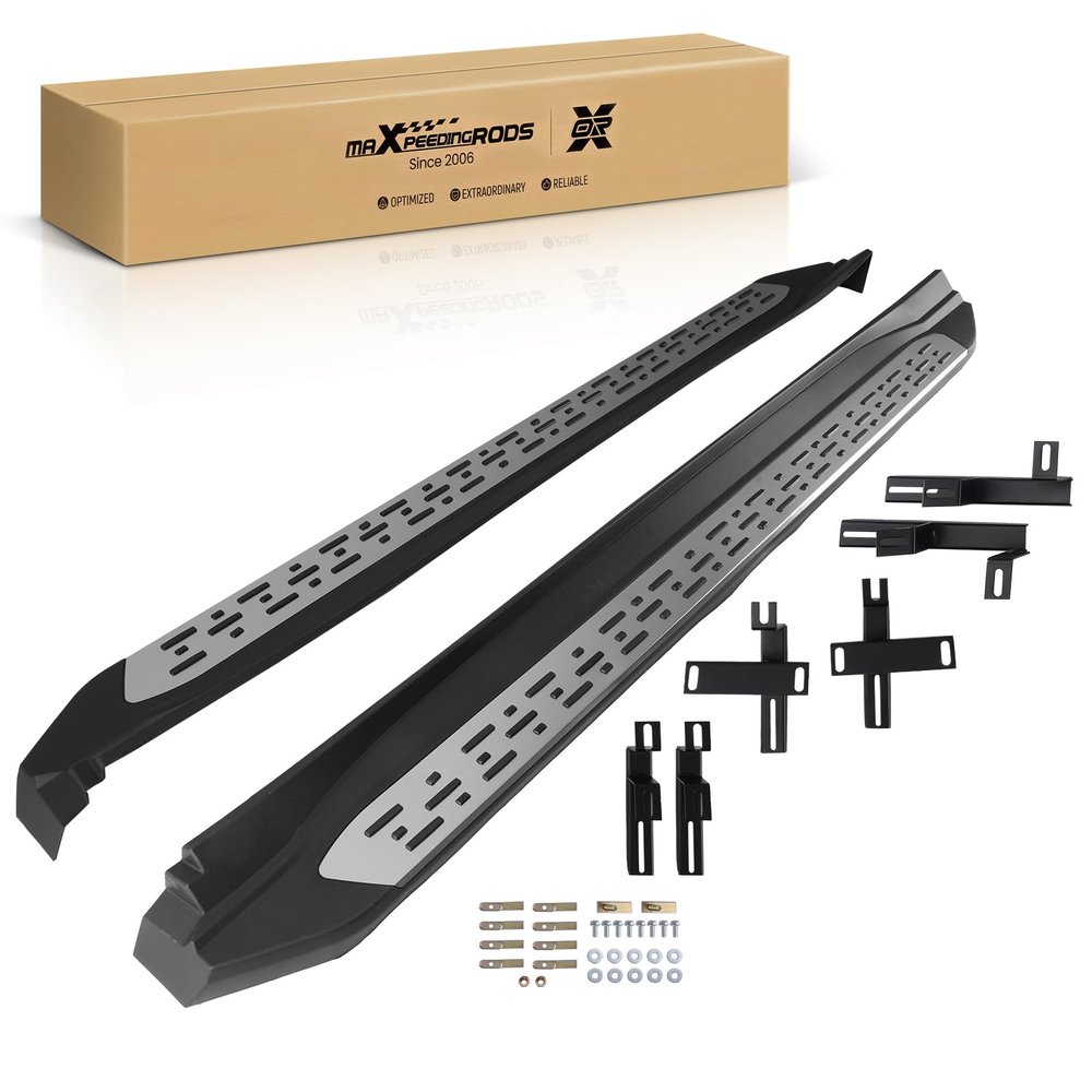 maXpeedingrods Running Boards Fit for Toyota Highlander 2014 2015 2016 2017 2018 2019, Aluminum Alloy Side Step Nerf Bars, 450LBS Load