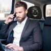 Funny Car Headrest Covers with Big Eye & Grinning Face Soft Breathable Polyester Covers General for Most Vehicles view 3