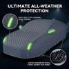 Hail Protector Car Cover Compatible with Alpha Wolf Extended Cab 4x2,Waterproof All Weather Custom Hailproof Rain Snow Sun Protector Full Exterior Indoor Outdoor view 3