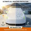 Hail Protector Car Cover Compatible with Alpha Wolf Extended Cab 4x2,Waterproof All Weather Custom Hailproof Rain Snow Sun Protector Full Exterior Indoor Outdoor view 4