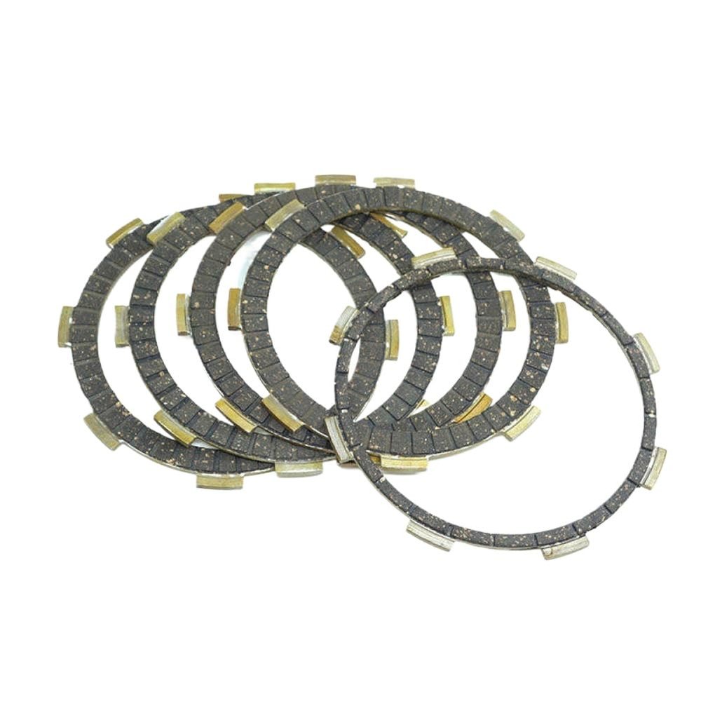Clutch Friction Disc Plate 5 Pieces Compatible with NX125 1988-1989 CB223S 2008-2016 FTR223 2000-2016