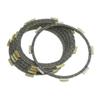 Clutch Friction Disc Plate 5 Pieces Compatible with NX125 1988-1989 CB223S 2008-2016 FTR223 2000-2016 view 2