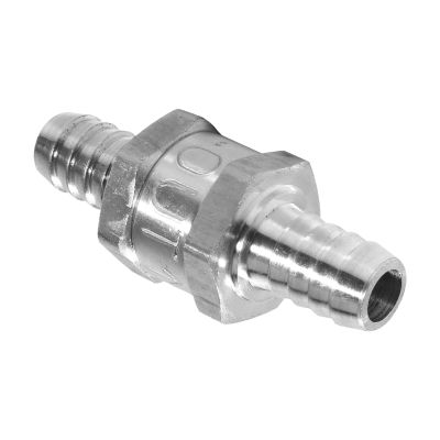 Mtlavishness Non Return Fuel Valve, One Way Petrol Valve, Aluminium Car Low Pressure Valve Prevents Fuel Backflow, Fits Carburetors And Low Pressure Fuel Systems, 6/10/12MM