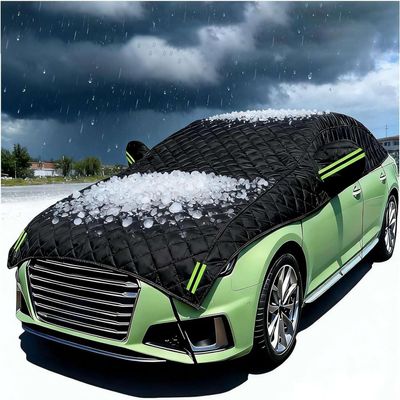 Hail Protector Car Cover Compatible with BMW X5 (2007-2025),Car Hail Protector Half Cover,Half Hail Blanket,Thicken,Dustproof Snowproof u3q1e
