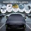 Hail Protector Car Cover Compatible with BMW X5 (2007-2025),Car Hail Protector Half Cover,Half Hail Blanket,Thicken,Dustproof Snowproof u3q1e view 3
