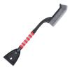 BESTonZON Detachable Car Snow Shovel and Ice Removal Brush Red-Colored Snow Scraper with Removable Handle for Winter and Ice Removal on Cars and Suvs view 1