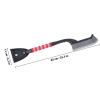 BESTonZON Detachable Car Snow Shovel and Ice Removal Brush Red-Colored Snow Scraper with Removable Handle for Winter and Ice Removal on Cars and Suvs view 2