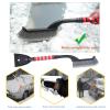 BESTonZON Detachable Car Snow Shovel and Ice Removal Brush Red-Colored Snow Scraper with Removable Handle for Winter and Ice Removal on Cars and Suvs view 3