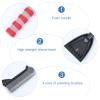 BESTonZON Detachable Car Snow Shovel and Ice Removal Brush Red-Colored Snow Scraper with Removable Handle for Winter and Ice Removal on Cars and Suvs view 4