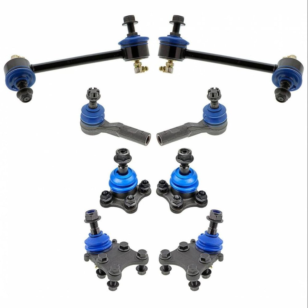 Front Sway Bar Link Front Tie Rod End Front Ball Joint for GMC Canyon 5.3L