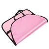 TOKIDNY Back Kick Protector, Pink Faux Leather Seatback Kick Mats, Sturdy Automotive Interior Protector and Vehicle Seat Protection view 1