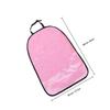 TOKIDNY Back Kick Protector, Pink Faux Leather Seatback Kick Mats, Sturdy Automotive Interior Protector and Vehicle Seat Protection view 2