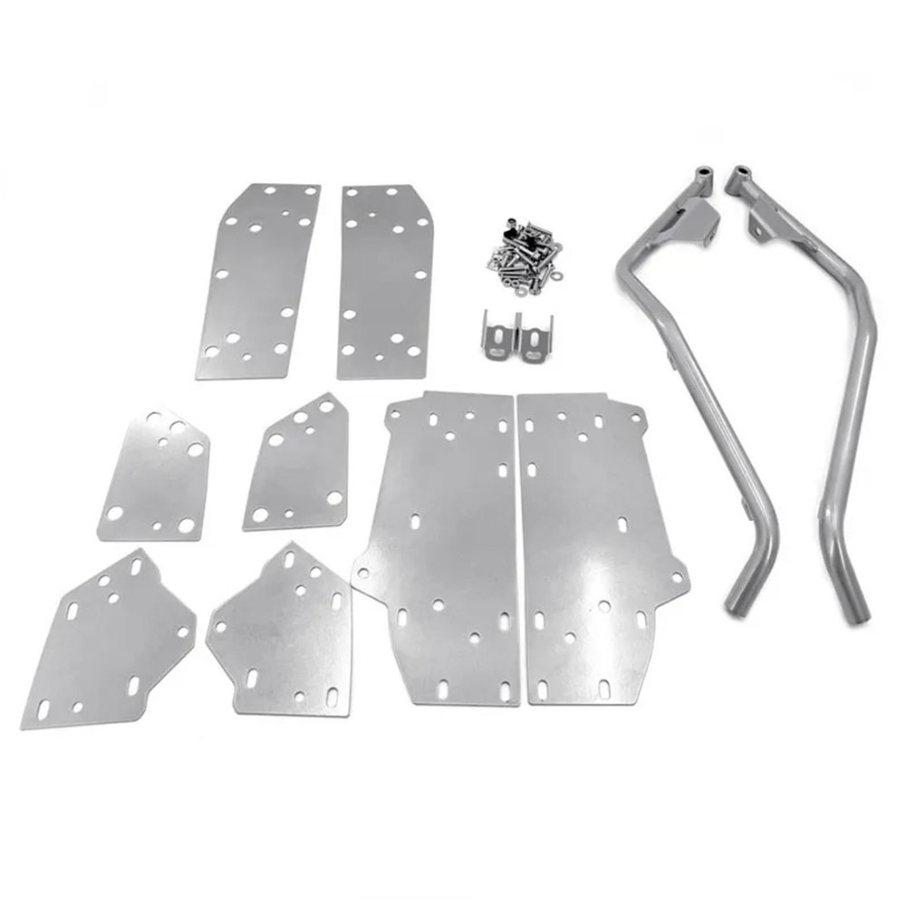 for Honda ADV350 ADV 350 ADV-350 2024 2025 Motorcycle Accessories Engine Guard Highway Crash Bar Frame Protection Bumper(Silver-Lower only)
