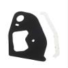 Rear Tail Light Seal 81554-0D240 81564-0D240 for Compatible for Toyota for Yaris 2008-2013, Wear Resistant Black Plastic Trim(Left) view 3