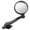 HOODANCOS Convex Blind Spot Mirror for Car Front Left Wheel Model 094 Black Wide Angle Rear View Mirror for Trucks and Vehicles for Driving Safety view 1