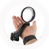 HOODANCOS Convex Blind Spot Mirror for Car Front Left Wheel Model 094 Black Wide Angle Rear View Mirror for Trucks and Vehicles for Driving Safety view 4