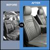 Banklif Fit for EcoSport Car Seat Covers Compatible with Ford EcoSport 2018-2022 - Waterproof Breathable Leather Seat Cushions Protector,Airbag Compatible,Only 2 Front Car Seat Covers(Gray) view 3