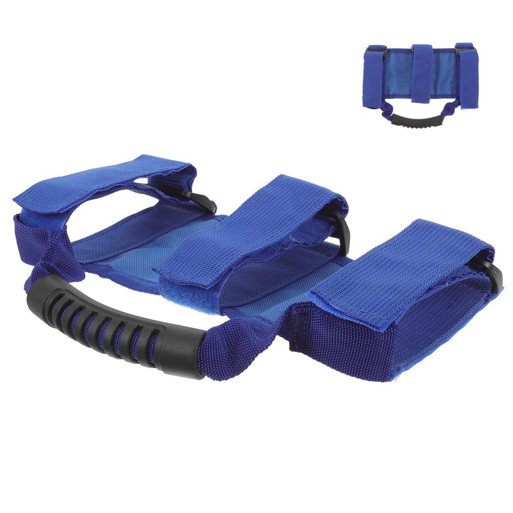 ULDIGI Replaceable Car Grab Handles for Off-Road SUV Wide Blue Roll Bar Handle Grip for Vehicle Door Support