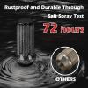 32PCS 9/16-18 Black Spline Lug Nut with 1 Socket Key for Aftermarket Wheel view 3