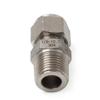 Cninba13 Double Ferrule Stainless Steel Compression Tube Fitting Straight Union Connector 1 x Compression Tube Fitting 1/2 Straight view 1