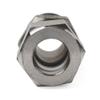 Cninba13 Double Ferrule Stainless Steel Compression Tube Fitting Straight Union Connector 1 x Compression Tube Fitting 1/2 Straight view 2