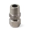 Cninba13 Double Ferrule Stainless Steel Compression Tube Fitting Straight Union Connector 1 x Compression Tube Fitting 1/2 Straight view 4
