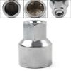 FSFY 1pc Wheel Nut Removal Screw Key Lug Scoket Adaptor Locking Tool 50 Metal Sliver For VW For Skoda For Porsche For Seat For Audi Car view 4