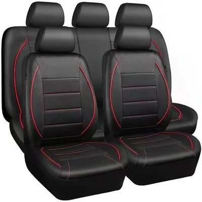 9 Pcs Car Seat Covers Full Set for Polo IV (9N) Mk4 2006 2007 2008 2009