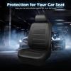 9 Pcs Car Seat Covers Full Set for Nissan Qashqai J11 Visia Acenta N view 3