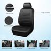 9 Pcs Car Seat Covers Full Set for Nissan Qashqai J11 Visia Acenta N view 4