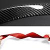 VEADONS Universal Car Wheel Eyebrow Anti-Collision Strip for Scion iA 2016 DJ, Carbon Fiber Style Fender Flare Arch Protector, Flexible Rubber Auto Body Scratch Guard Trim,Red view 4