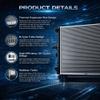 Aparts Engine Coolant Radiator Replace 164007A060; 164007A070 Compatible with Toyota Celica 2.2L 1994-1999 view 4