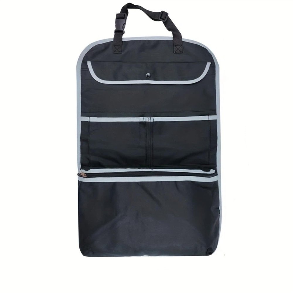 PZHUTTAIN Car supplies storage bag, Oxford cloth for car seat back hanging bag, universal storage hanging bag for rear row
