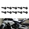 GZYF 10 Pcs M5*25mm Hex Socket Bolts Motorcycle Windshield Bolts Aluminum Black Universal compatible with many automotive, motorcycles view 2