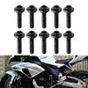 GZYF 10 Pcs M5*25mm Hex Socket Bolts Motorcycle Windshield Bolts Aluminum Black Universal compatible with many automotive, motorcycles view 3