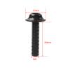GZYF 10 Pcs M5*25mm Hex Socket Bolts Motorcycle Windshield Bolts Aluminum Black Universal compatible with many automotive, motorcycles view 4