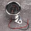 Vikye Aluminum Motorcycle Tachometer Speedometer Fit for Fit for for for for, Easy Installation Backlight Gauge (Silver Shell Black Face) view 3