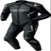 RST Men's S1 D3O Suit Motorcycle Race Suit Premium Leather Construction (Black/White, 3X-Large) view 1