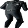 RST Men's S1 D3O Suit Motorcycle Race Suit Premium Leather Construction (Black/White, 3X-Large) view 2