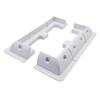 TEVSJG 6PCS Rectangular Corner mounting Bracket for Solar Panels, Suitable for Wooden RV Shelters, Camping car Covers, UV Protection(White) view 1