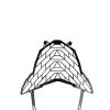 AIOPIKEMVP Headlight Grille For Colove For KY500X For 500X For Excelle For 400X For 500X Light Grille Guard Cover Protection Grill Motorcycle Headlight Protector Headlight Protection Cover view 3