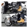 Body protection bar Motorcycle Engine Guard Crash Bar Bumper And Chassis Frame Black/Silver For Wing GL1800 DCT F6B 2018-2025 view 3
