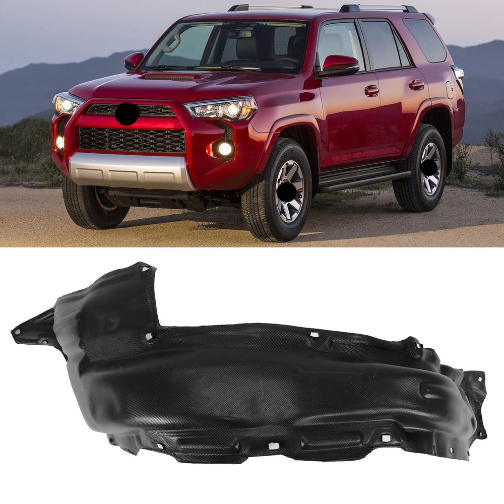 Front Left Driver Side Inner Fender Liner For 2014-2023 Toyota 4Runner Wheel Liner Splash Shields Guard Replaces OE Number 5387635150