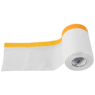Beatifufu Automotive Masking Film Roll for Paint Protection and Car Windshield Covering, Plastic Protective Sheeting and Cover for Automotive Repair and Spray Shield Use