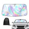 Car Window Shade, 80X145CM Windscreen Sun Shades for Cars Window, Weatherproof Suns Shades for Car Windscreen, UV Resistant Cars Windshield Sun Shade Foldable, for Vehicle Accessories view 1