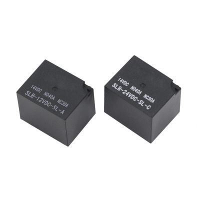 KSSTEVNBD Relays 20 Pcs Automotive Electrorelay 40A 6-Pin Relay Normally Open Slb-05V 12V 24V 36V 48Vdc-Sl-A -C(24V)