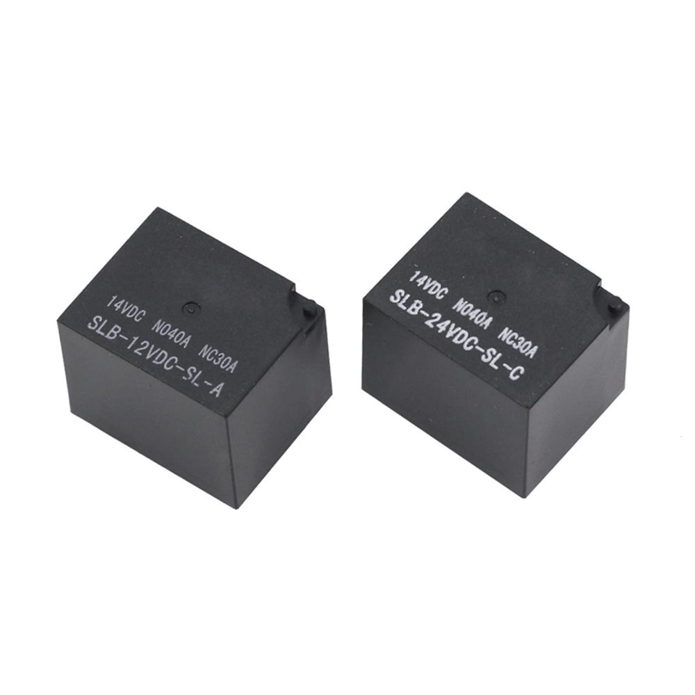 KSSTEVNBD Relays 20 Pcs Automotive Electrorelay 40A 6-Pin Relay Normally Open Slb-05V 12V 24V 36V 48Vdc-Sl-A -C(24V)