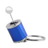 Walmeck Creative Auto Gear Shifter Model Keychain Keyring Car Part Shaped Metal Alloy Key Rings for Car Enthusiasts and Drivers Silver Black Blue Red Gold 10.3 x 4.1 x 2.2cm (Blue) view 3